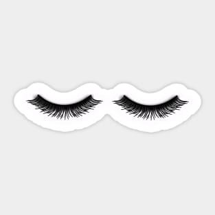 Cute Makeup Eye Lashes Sticker